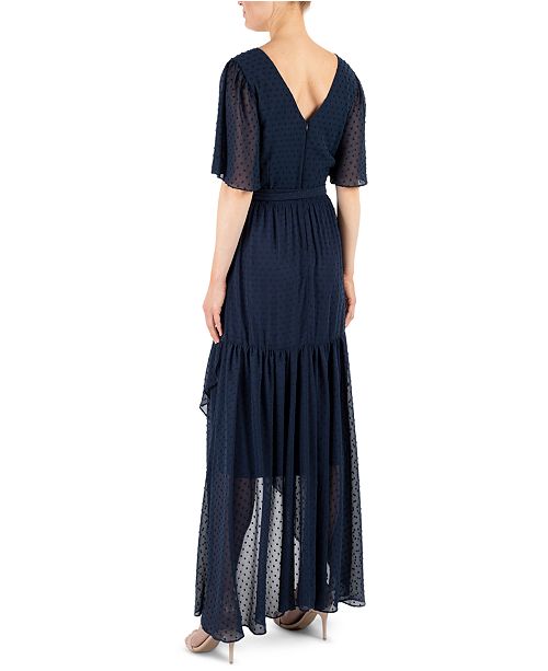 Set of 6 Donna Chiffon Maxi Dress (S,M,L)