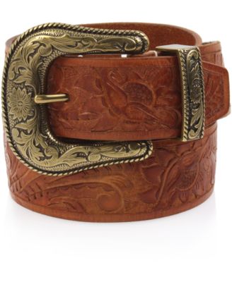 Frye and Co. - Tooled-Leather Western Belt