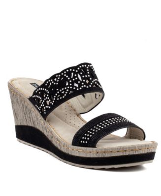GC Shoes Rhea Wedge Sandal - Macy's