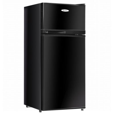 2 Doors 3.4 cu ft. Unit Compact Mini Refrigerator Freezer Cooler