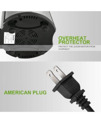 Electric Juicer Wide Mouth Fruit & Vegetable Centrifugal Juice Extractor