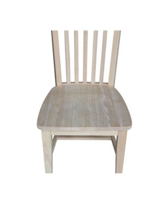 Tall Mission Chairs, Set of 2