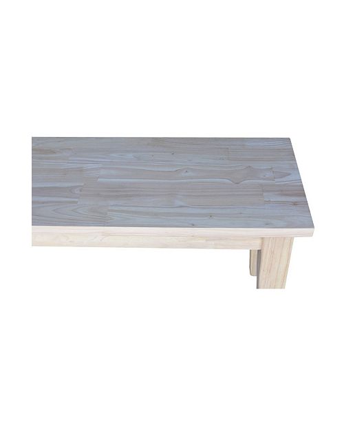 International Concepts Shaker Style Bench Reviews Furniture Macy S