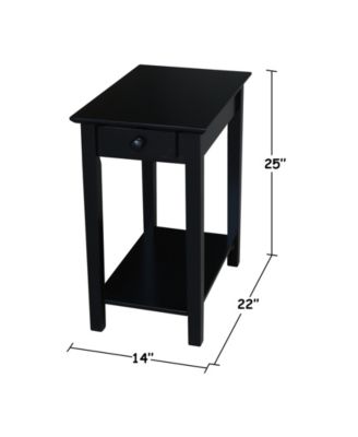Narrow End Table
