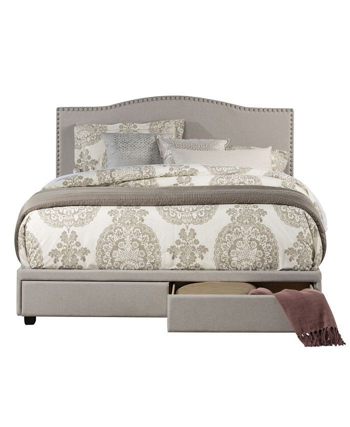 Hillsdale Kiley Upholstered Storage Bed, King Macy's