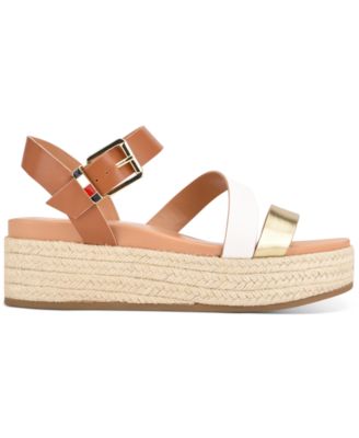 tommy hilfiger flatform sandals