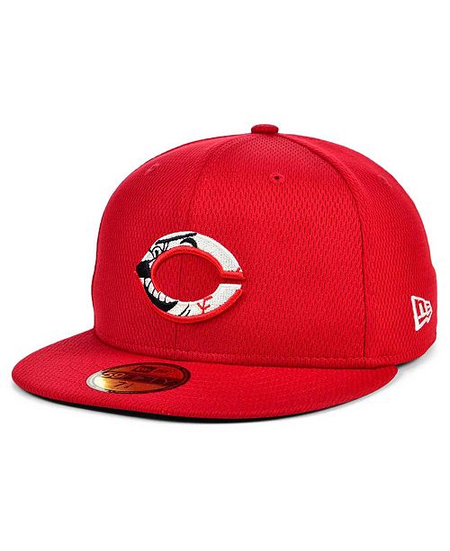 New Era Cincinnati Reds 2020 Batting Practice 59fifty Fitted Cap Reviews Sports Fan Shop By Lids Men Macy S
