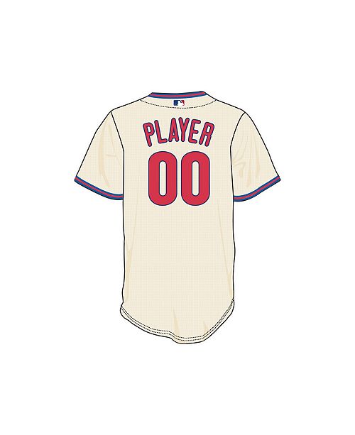 Nike Philadelphia Phillies Men S Official Blank Replica Jersey