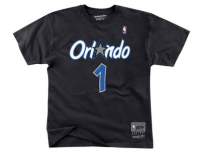 Mitchell & Ness - Orlando Magic Men's Penny Hardaway Hardwood-Print Player T-Shirt