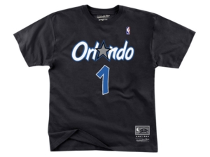 Mitchell & Ness Orlando Magic Men's Penny Hardaway Hardwood-Print Player T-Shirt