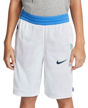 image of Nike Big Boys Elite Reversible Athletic Shorts
