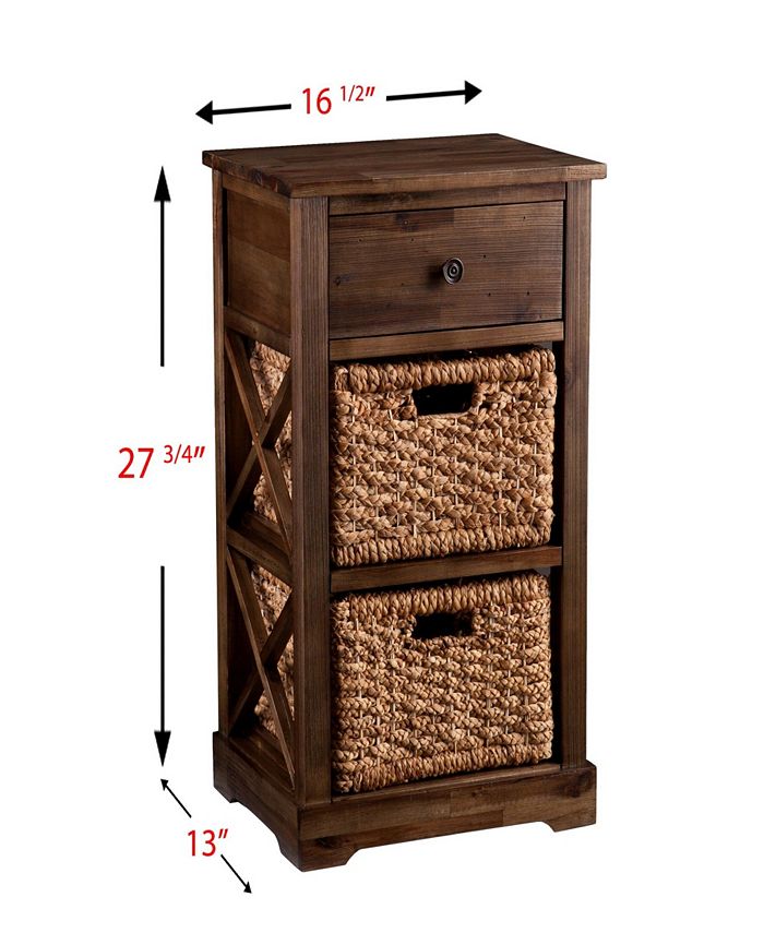 Southern Enterprises Tappan 2Basket Storage Shelf Macy's