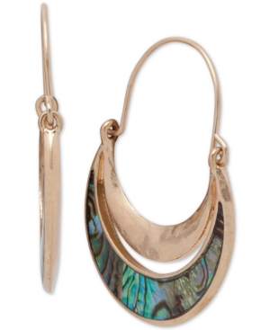 image of lonna & lilly Gold-Tone Stone Double-Row Drop Earrings