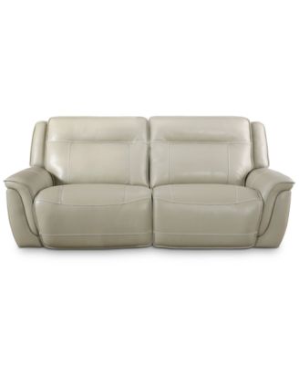 Lenardo 2-Pc. Leather Sofa with 2 Power Recliners, Created for Macy's