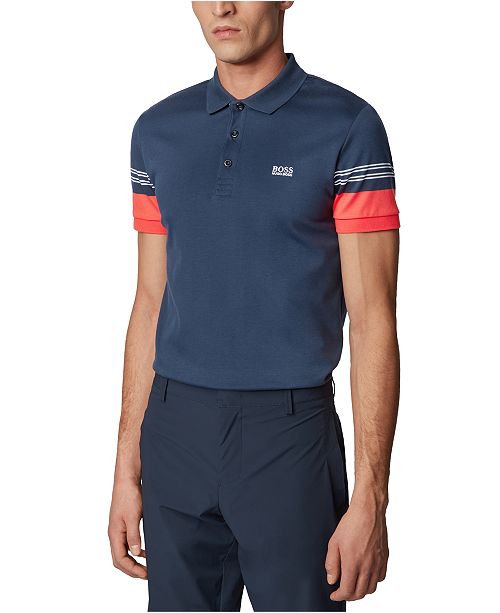 Hugo Boss Boss Men S Paule 1 Navy Polo Shirt Reviews Hugo