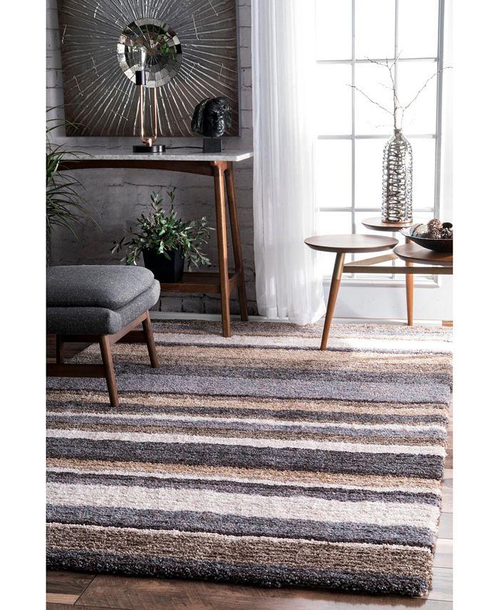 nuLoom Zoomy Hand Tufted Classie 5' x 8' Area Rug - Macy's
