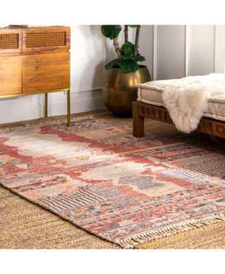 Ingadi Flatweave Hermina Tribal Multi Area Rug