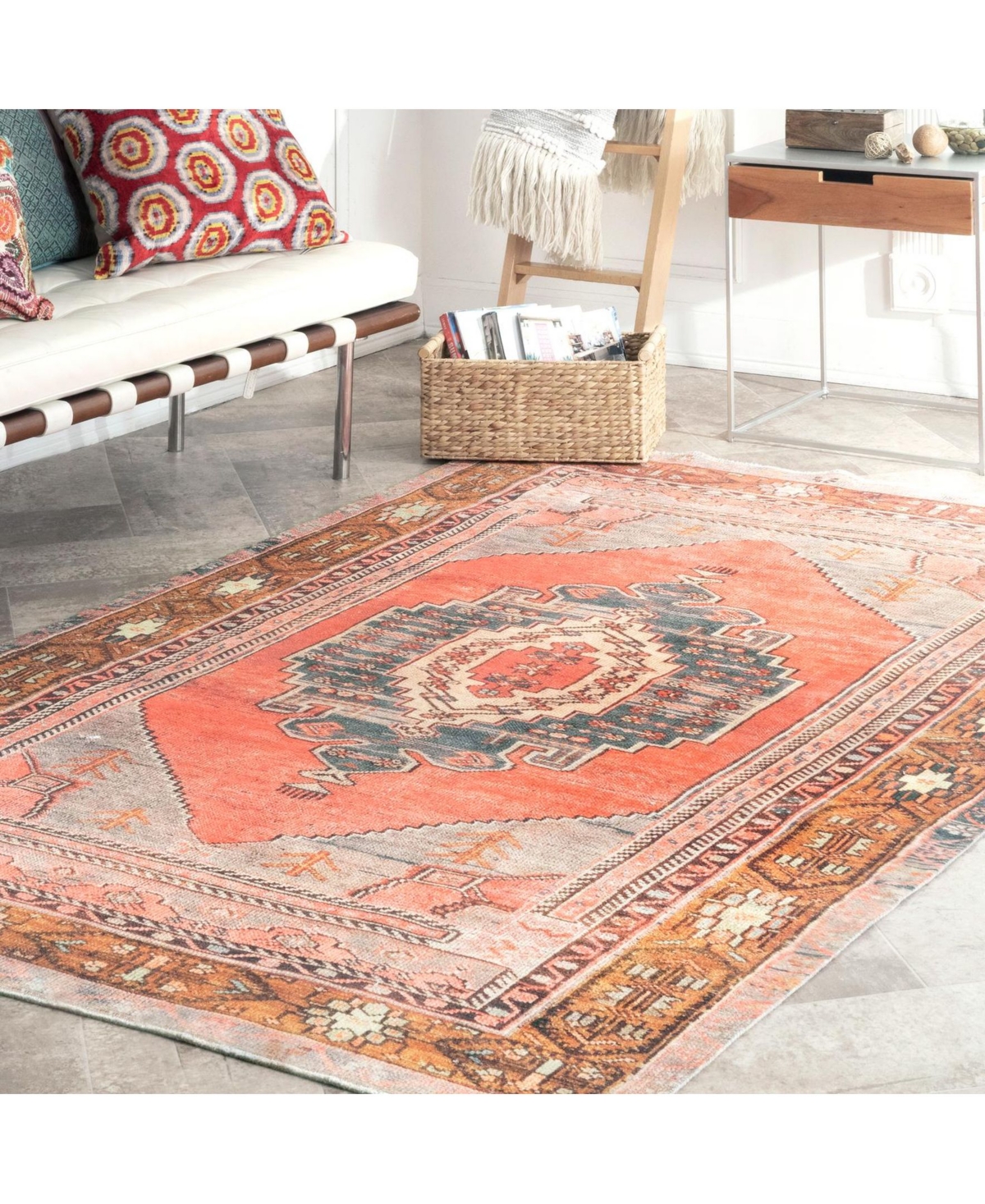 nuLoom Collina Tena TribalArea Rug - Orange