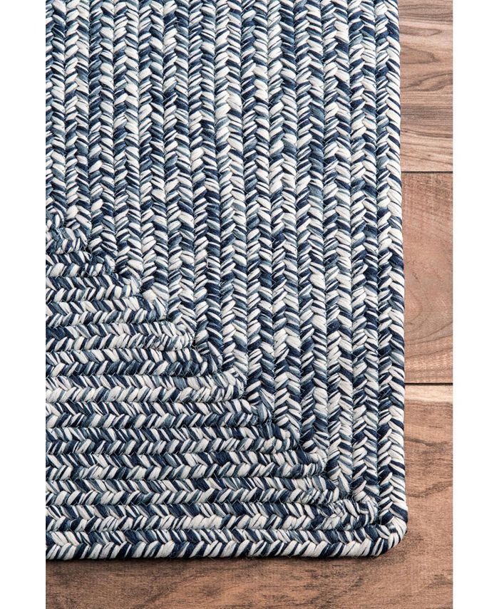 nuLoom Festival Braided Lefebvre Mist 8'6" x 11'6" Area Rug & Reviews