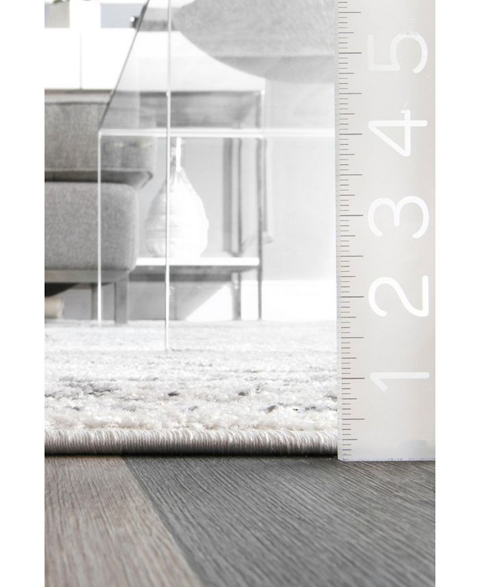 nuLoom Smoky VintageInspired Arlena Gray 3' x 5' Area Rug Macy's