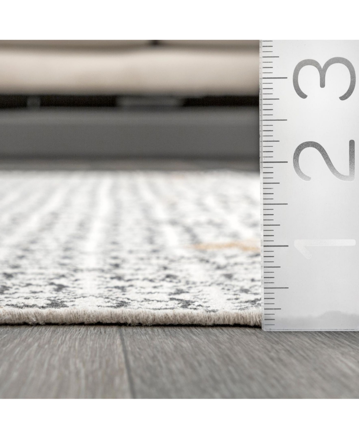 nuLoom Cherai Aliyah CloverArea Rug - Ivory