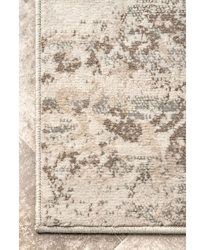 nuLoom Manor Distressed Freja Beige 5' x 8' Area Rug Macy's