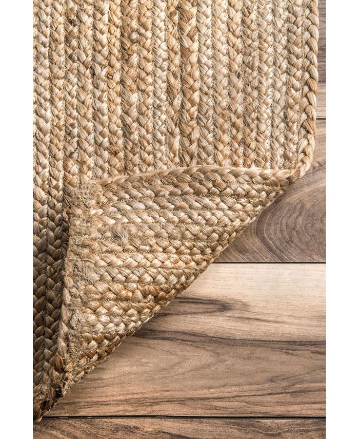 nuLoom Natura Hand Woven Rigo 8' x 10' Area Rug Macy's