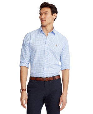 Polo Ralph Lauren Men's Classic Fit Long-Sleeve Oxford Shirt