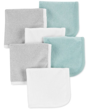 Carter's Baby Boy or Girl 6-Pk Washcloths