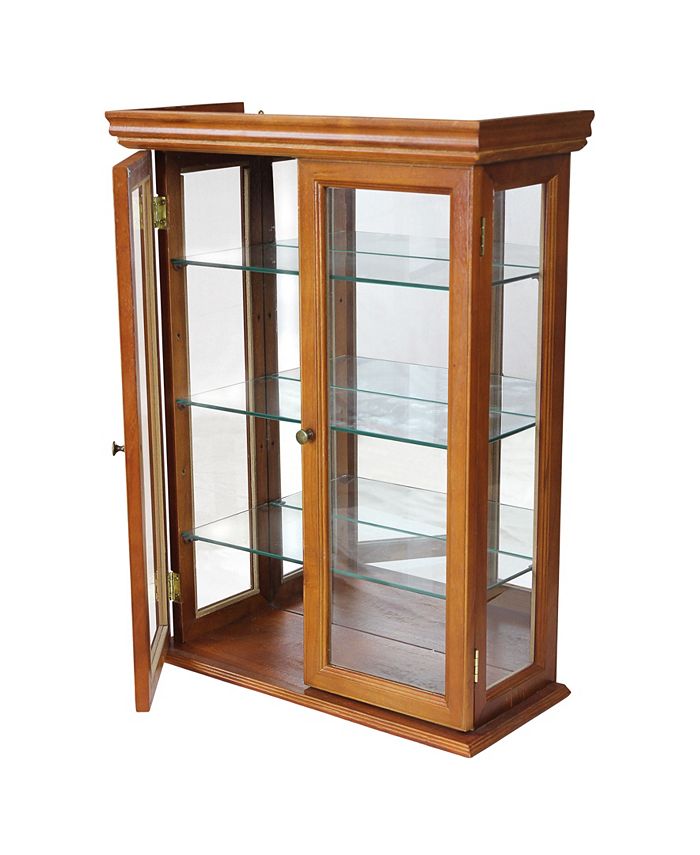 Design Toscano Country Tuscan Hardwood Wall Curio & Reviews Furniture Macy's