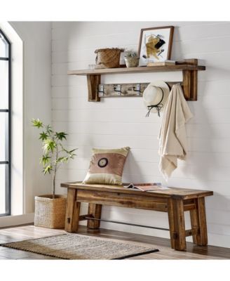 Durango Wood Entryway and Dining Bench