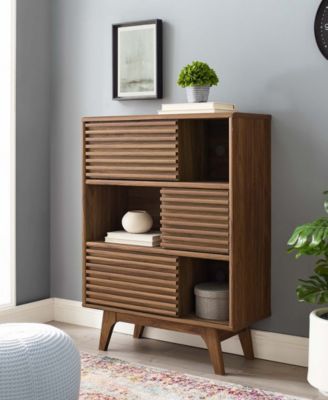 Render 3-Tier Display Storage Cabinet Stand