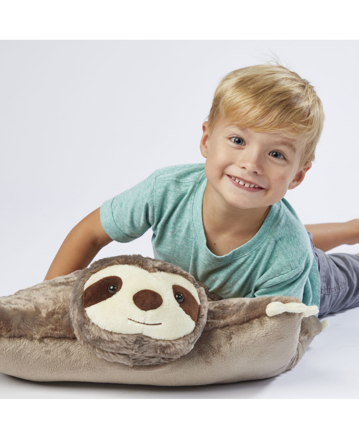 Shop Pillow Pets Signature Sunny Sloth Stuffed Animal Plush Toy In Brown
