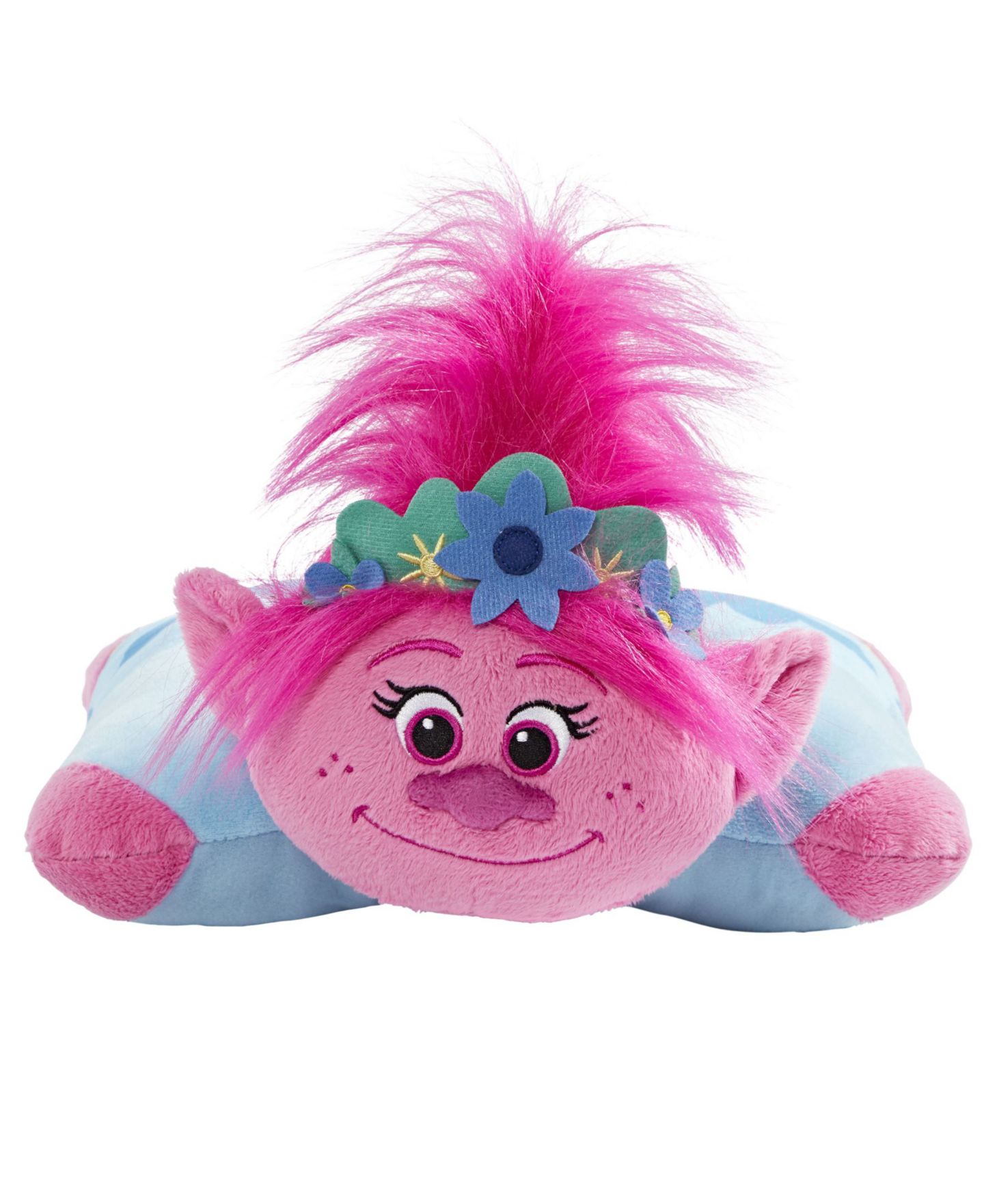 Детская мягкая игрушка Pillow Pets Dreamworks Trolls 2 Poppy Sleeptime Lite Plush Toy — фото 3