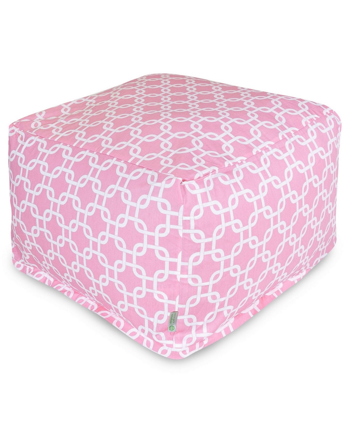 UPC 859072102019 product image for Majestic Home Goods Links Ottoman Square Pouf with Removable Cover 27