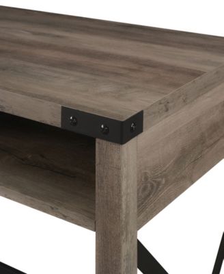 Farmhouse Metal and Wood Desk