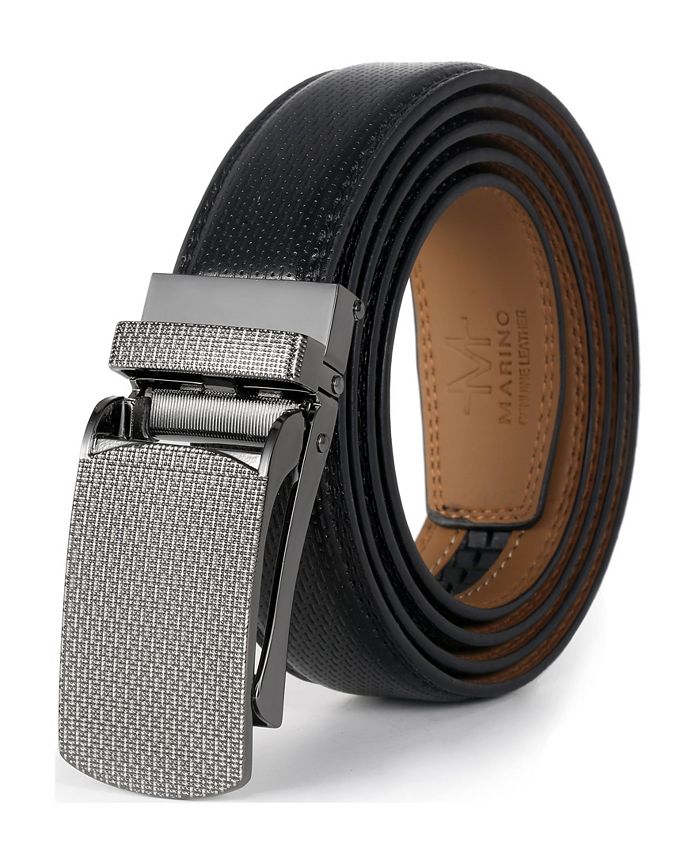 Mio Marino Men's Genuine Leather Dress Belt