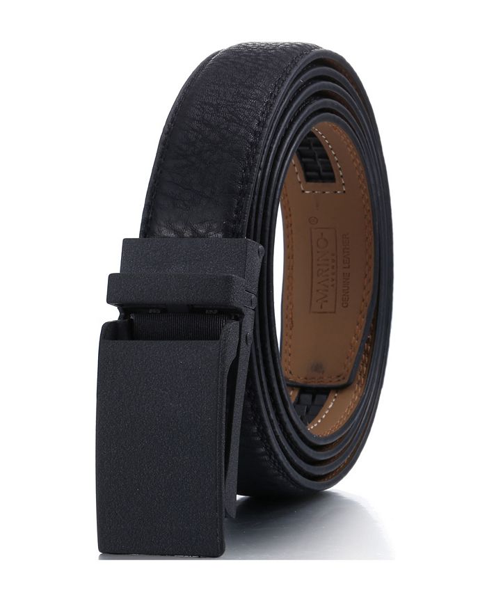 Mio Marino Men's Linxx Designer Ratchet Leather Belt Macy's