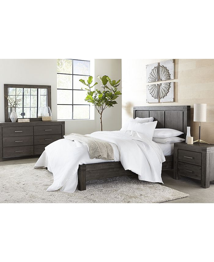 Furniture Avondale Graphite 3Pc. Bedroom Set (King Bed, Dresser