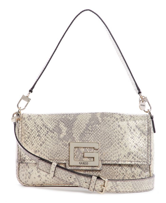GUESS Brightside Python Shoulder Bag Macy's
