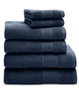 Lauren Ralph Lauren Sanders Solid Antimicrobial Cotton Bath Towels - Macy's