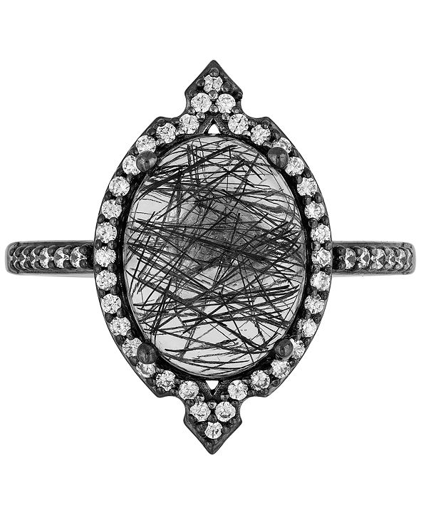 Enchanted Disney Fine Jewelry Enchanted Disney Villains Rutile Quartz (33/4 ct. t.w.) & Diamond