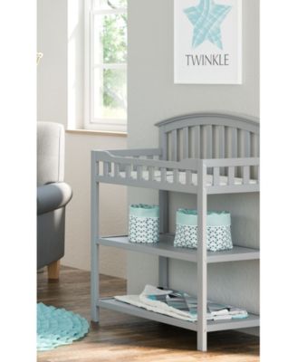 Changing Table with Water-Resistant Changing Pad (Espresso)