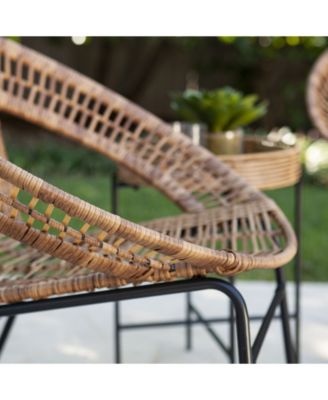 Marley Indoor or Outdoor 3 Piece Bistro Set