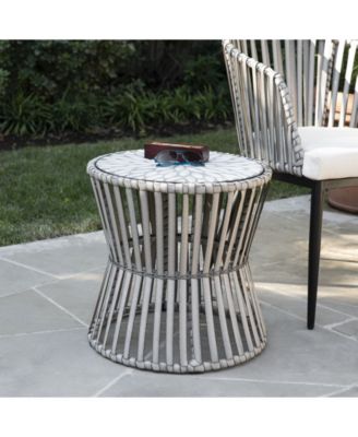 Anisa Round Outdoor Side Table