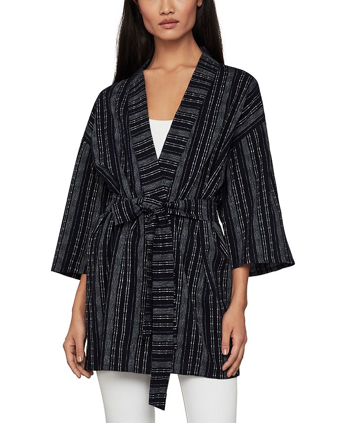 BCBGMAXAZRIA Striped Kimono Macy s