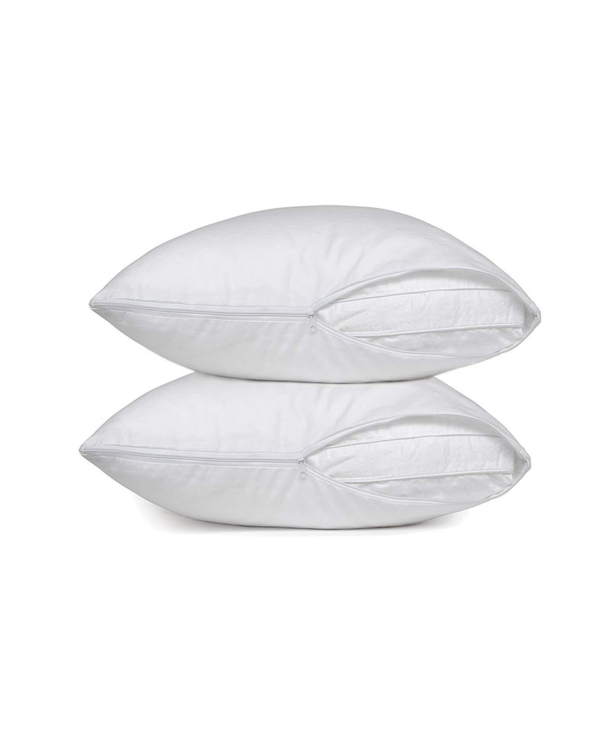 The Grand Poly-Cotton Zippered Pillow Protector - 200 Thread Count - Protects Against Dust, Dirt, and Debris - Size - 2 Pack