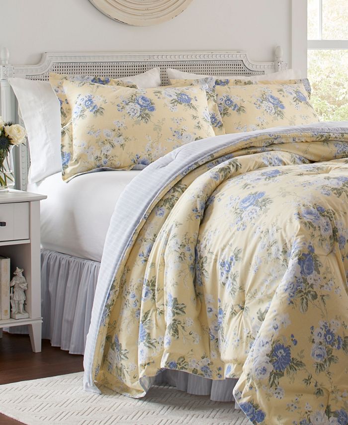 Laura Ashley Maybelle Comforter Set, Full Macy's