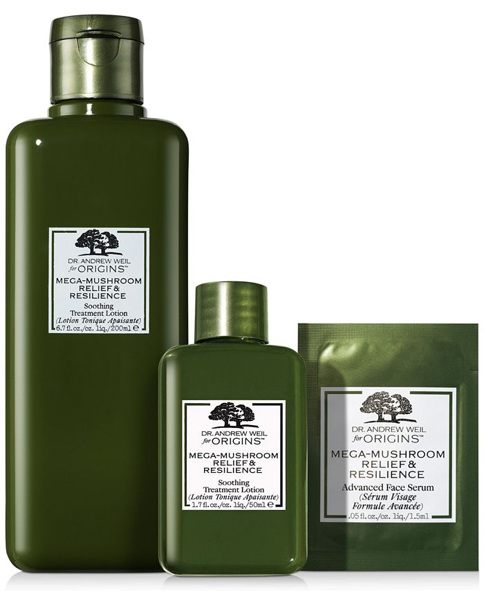 Dr. Andrew Weil For Mega & Resilience Soothing Treatment Lotion Home and Set + Bonus Serum (A $67 Value!) - Macy's