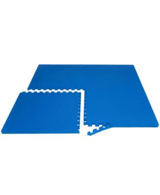Exercise Puzzle Mat 3/4-in, 24 Sq Ft - 6 Tiles